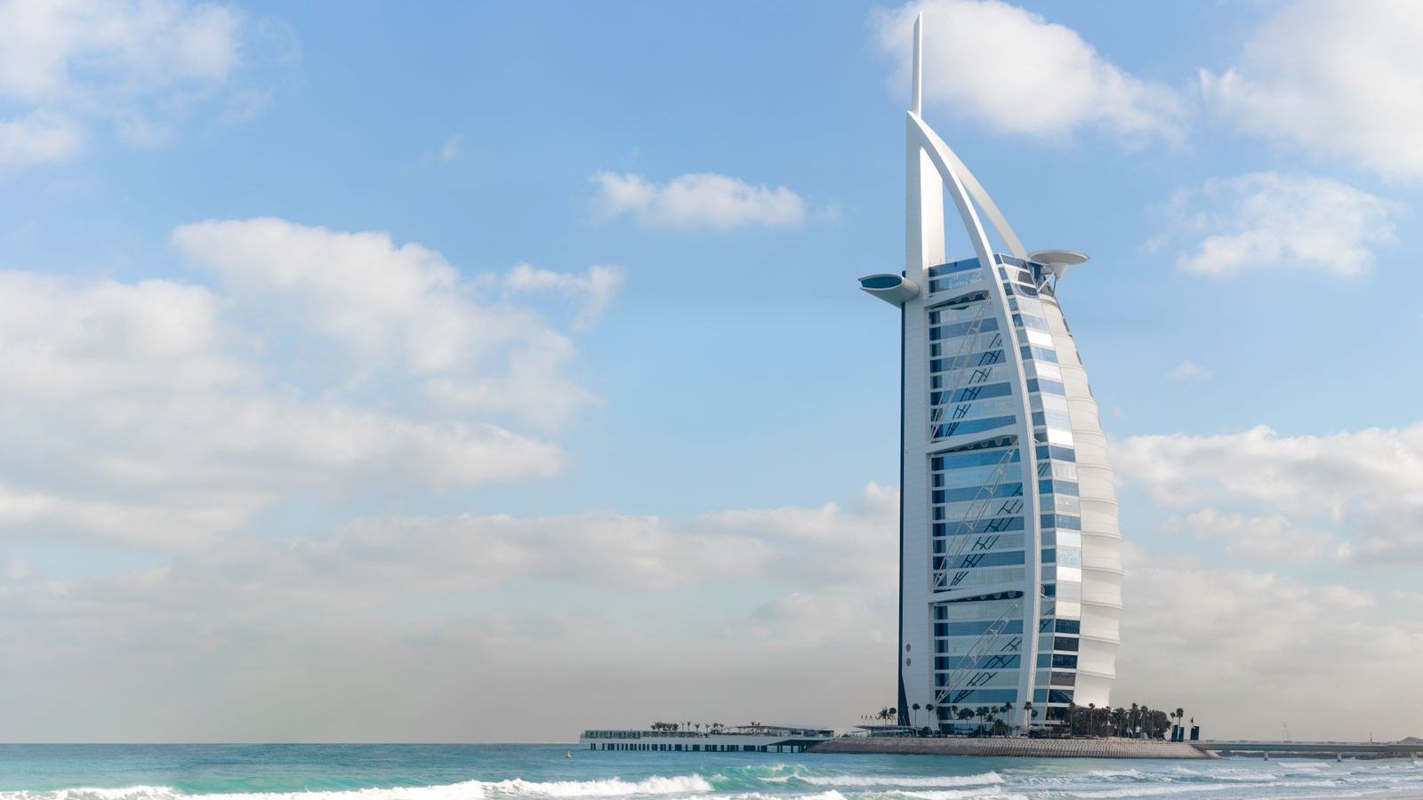 Dubai skyline as a trade hub